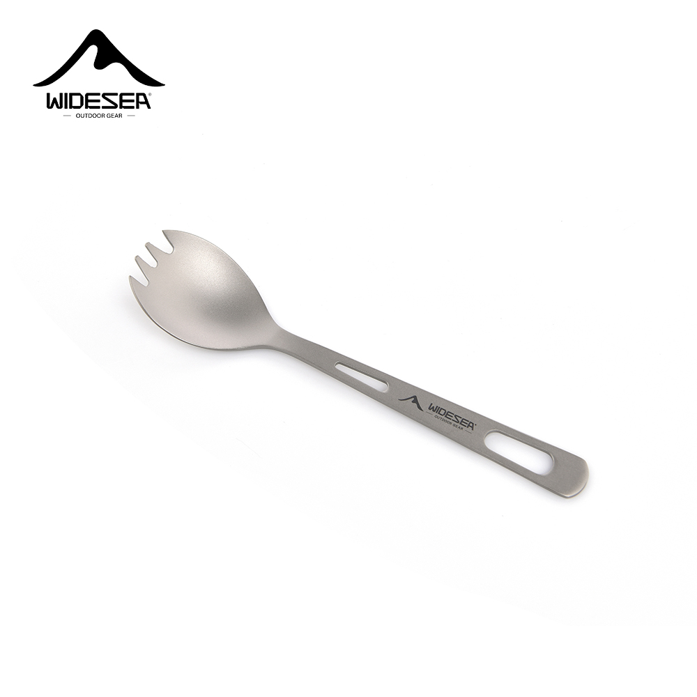 Kitchen Gadgets You Need - Widesea Camping Cooking Set Spork Titanium