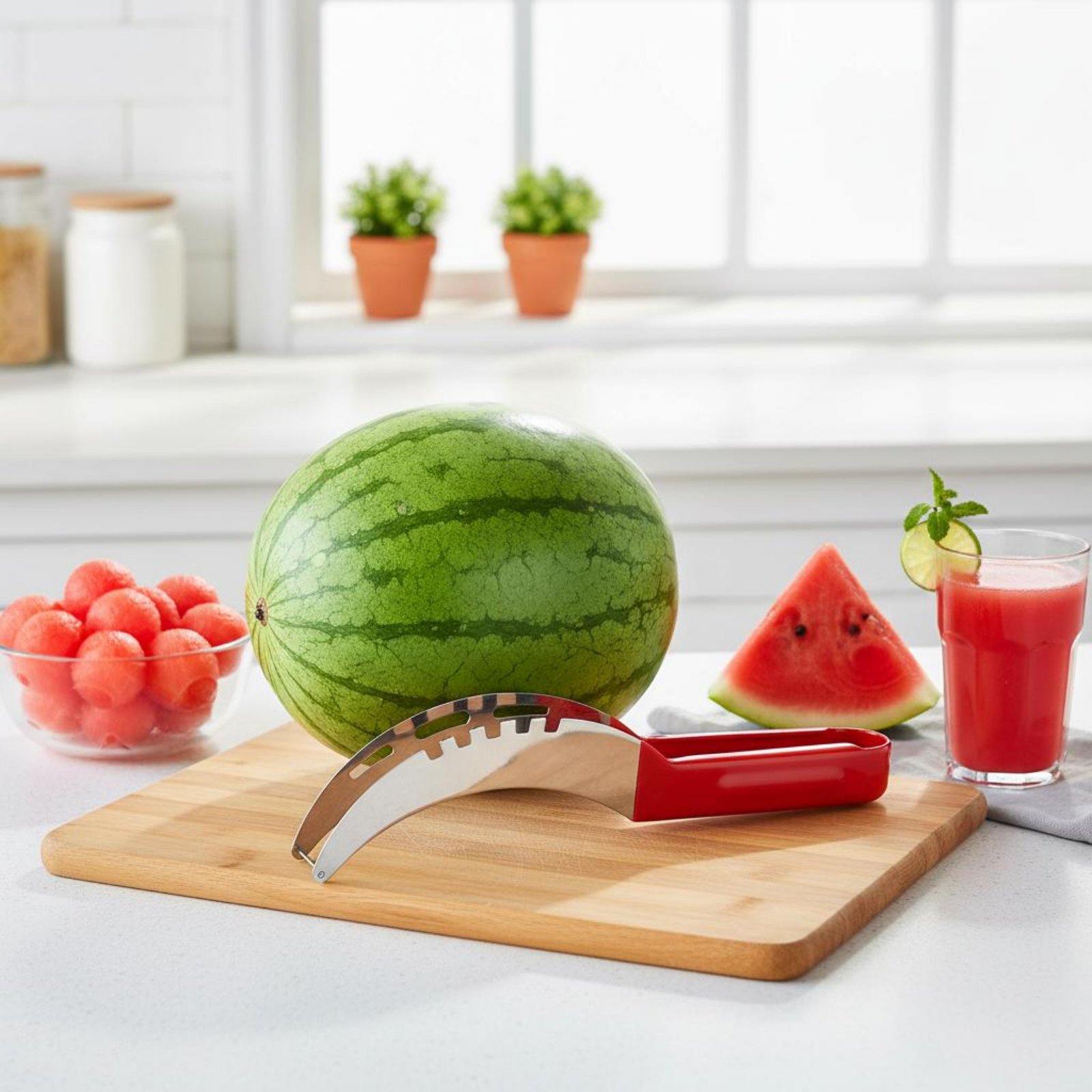 Kitchen Gadgets Tools - Watermelon Cube Cutter Food Grade Material