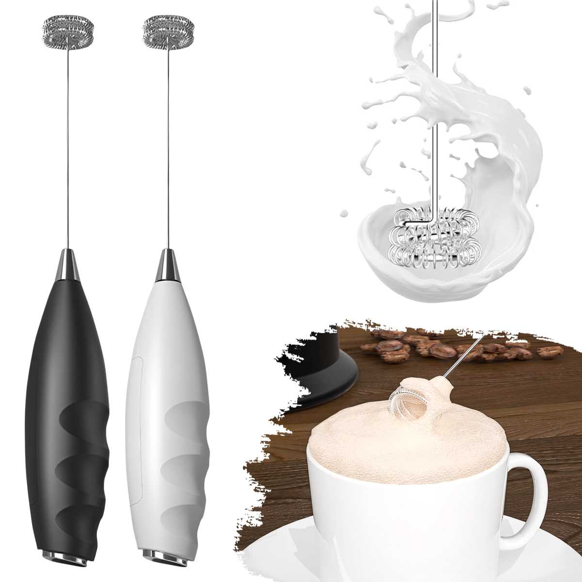 Kitchen Gadgets Blender - Coffee Electric Milk Frother Electric Whisk
