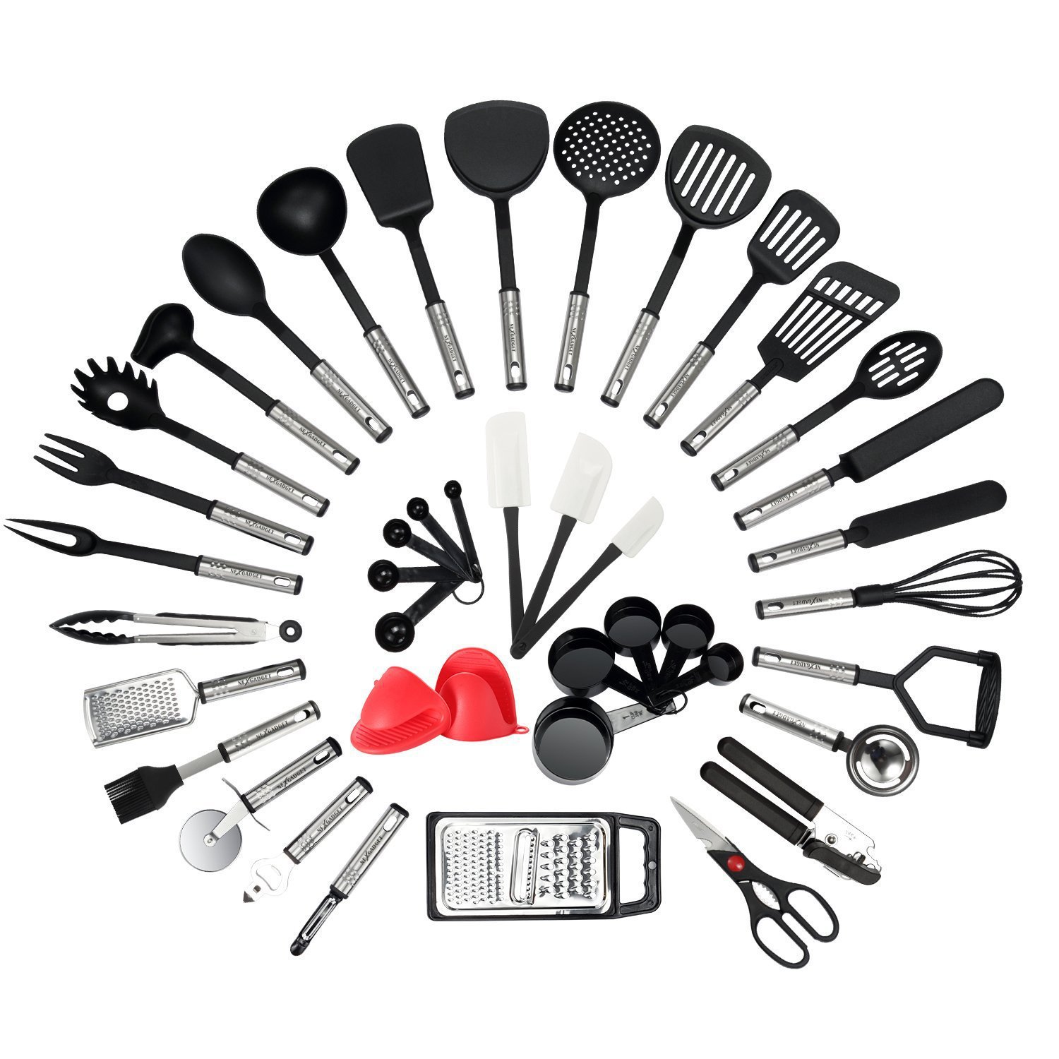 Kitchen Gadgets Tools - Hot Sale 42pcs Non Stick Heat