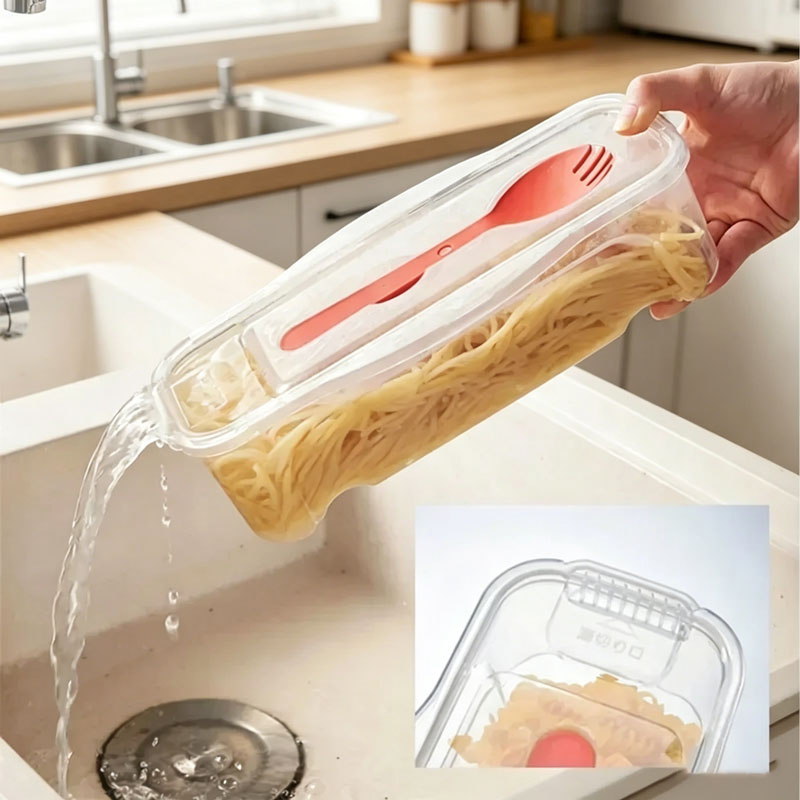 Kitchen Gadgets You Need - 1300ML Microwave Noodle Cooker Food Cooking