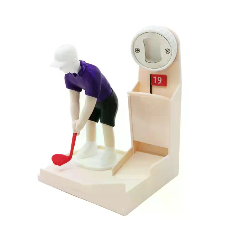 Golfer Figurine Beer Bottle Op - Kitchen Gadgets For Gifts recension och pris