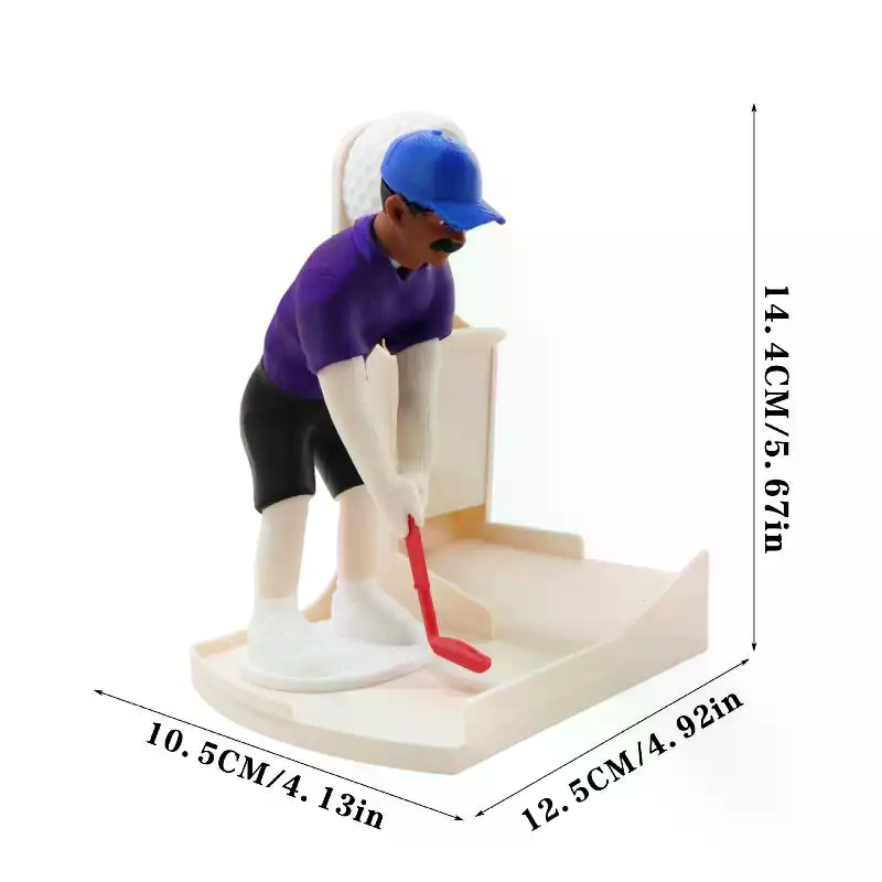 Golfer Figurine Beer Bottle Op - Kitchen Gadgets For Gifts recension och pris