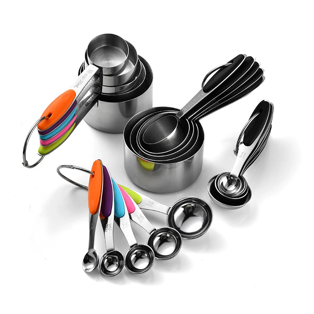 5/10Pcs Stainless Steel Measur - Kitchen Gadgets You Need recension och pris