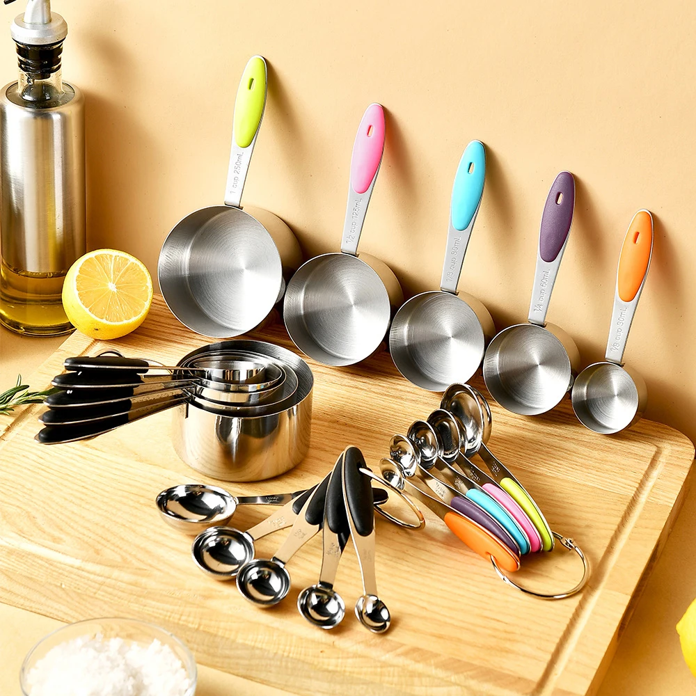 5/10Pcs Stainless Steel Measur - Kitchen Gadgets You Need recension och pris