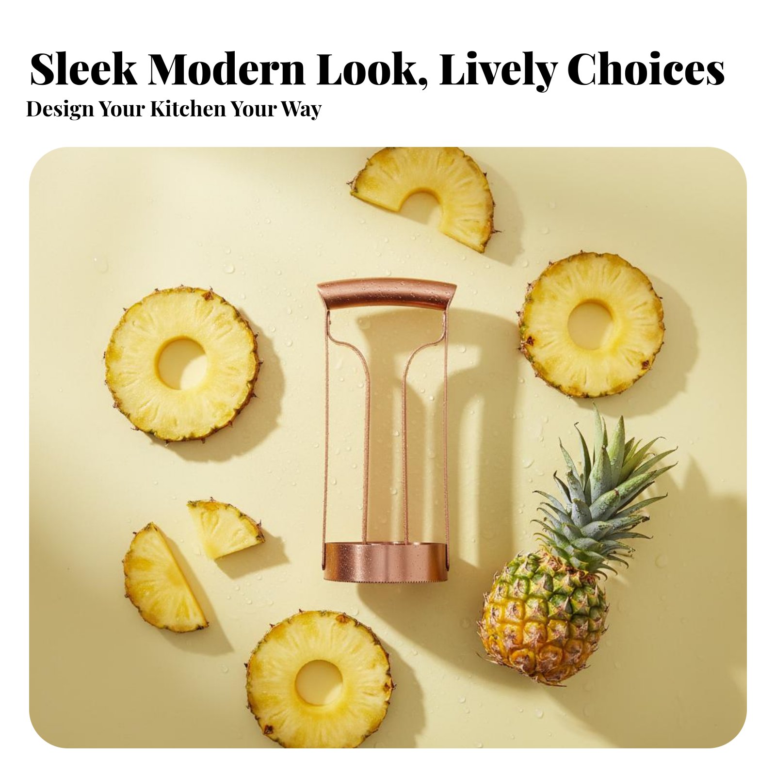 Stainless Steel Pineapple Cutt - Kitchen Gadgets Tools recension och pris