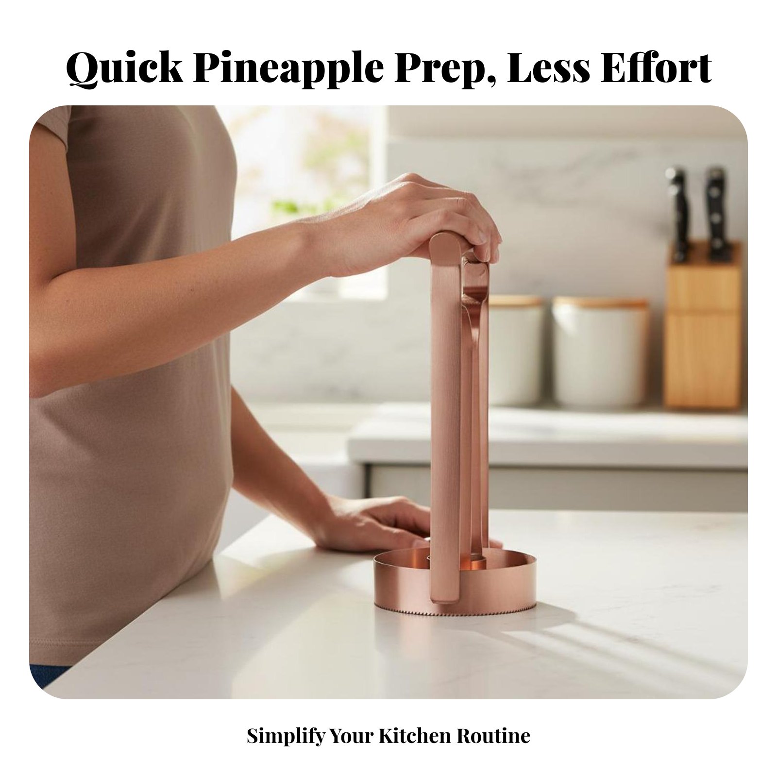 Stainless Steel Pineapple Cutt - Kitchen Gadgets Tools recension och pris