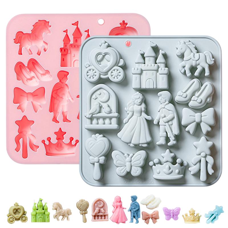 12 Cavity Prince, Princess Sil - Silicone Mold Baking recension och pris