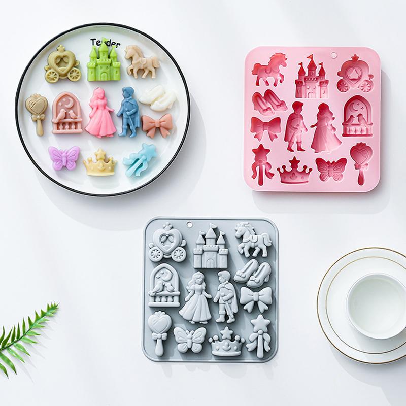 12 Cavity Prince, Princess Sil - Silicone Mold Baking recension och pris