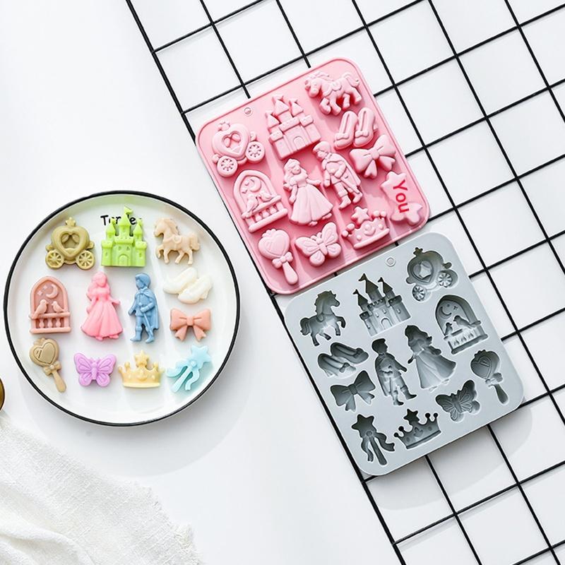 12 Cavity Prince, Princess Sil - Silicone Mold Baking recension och pris