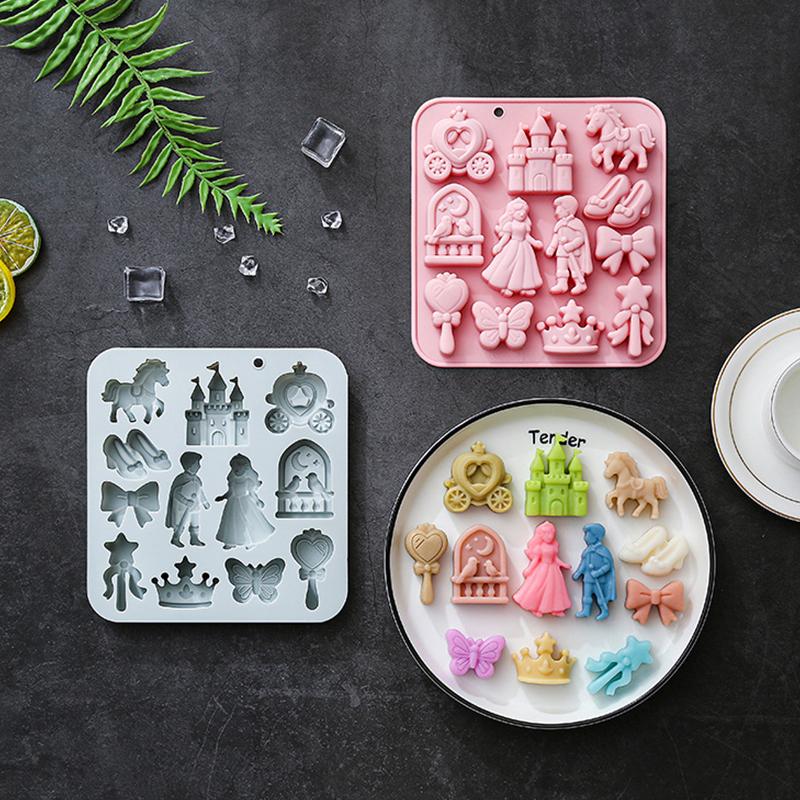 12 Cavity Prince, Princess Sil - Silicone Mold Baking recension och pris