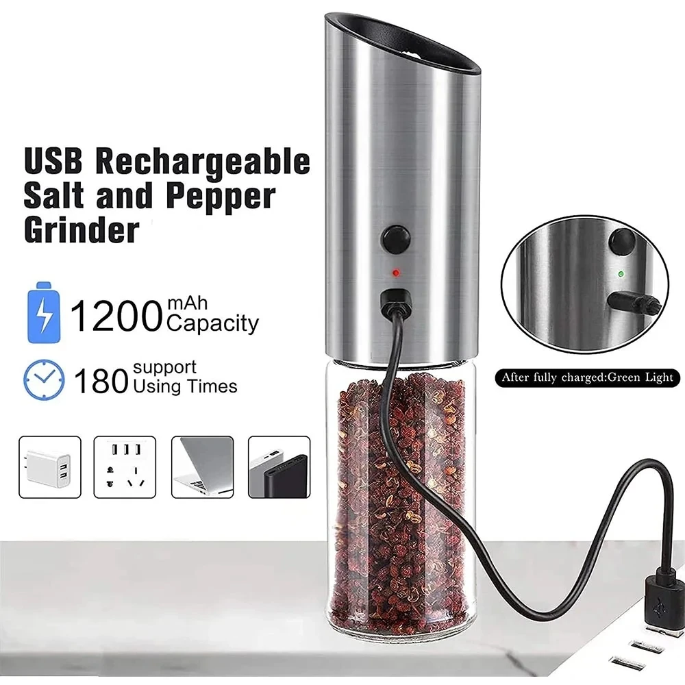 ZaiXiao Electric Salt and Pepp - Kitchen Gadgets Small recension och pris