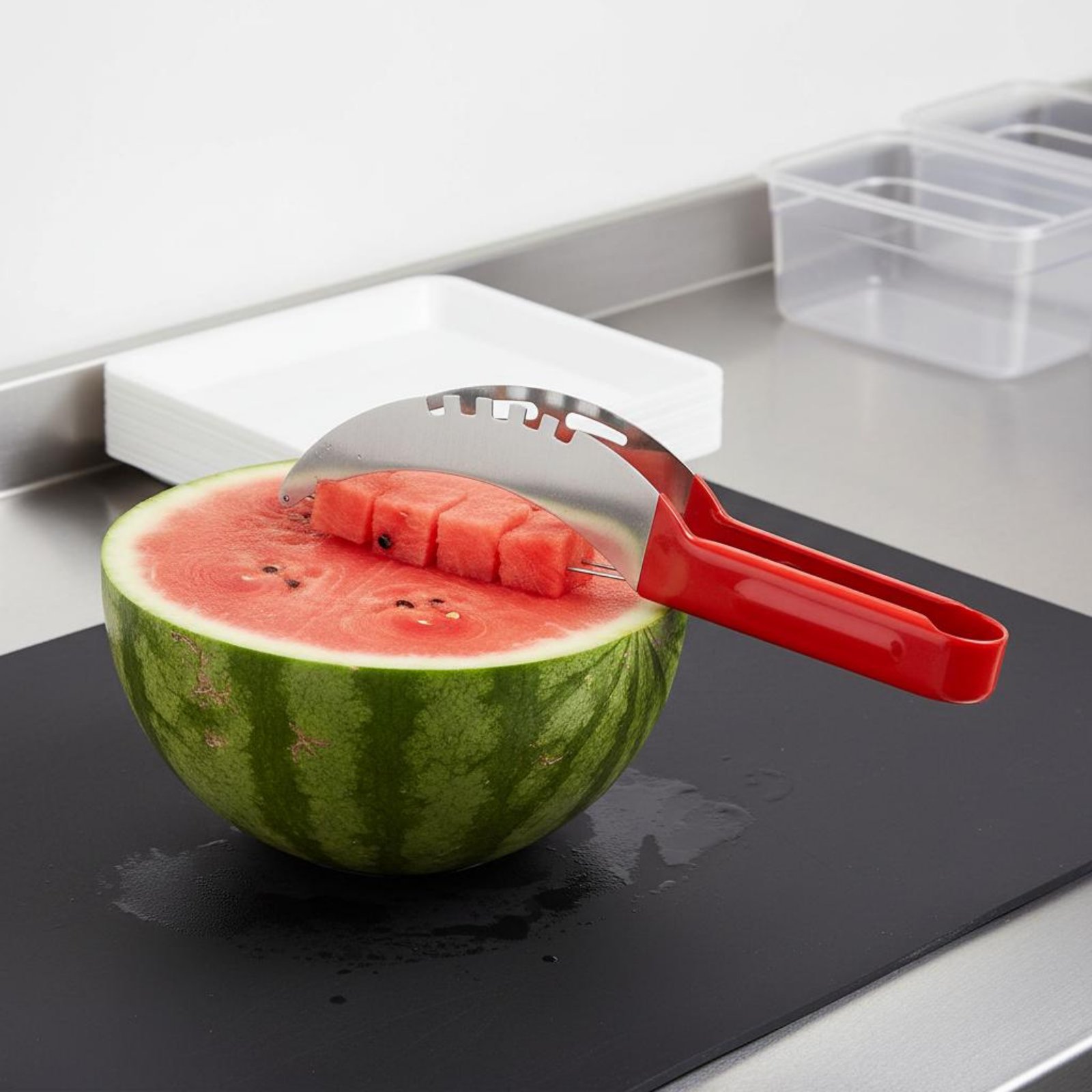 Watermelon Cube Cutter Food Gr - Kitchen Gadgets Tools recension och pris