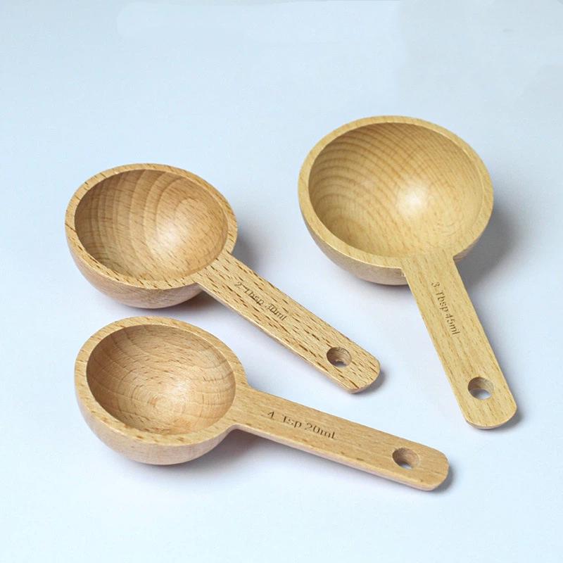 Wooden Measuring Spoon 7.5-45M - Kitchen Gadgets For Gifts recension och pris