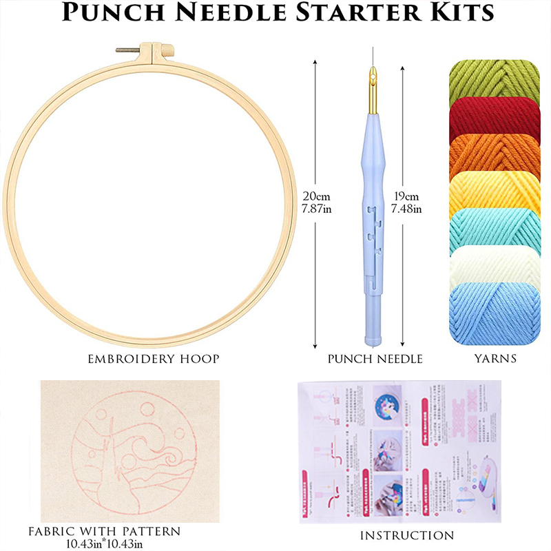 20x20cm Punch Needle Embroider - Kitchen Gadgets Crossword recension och pris