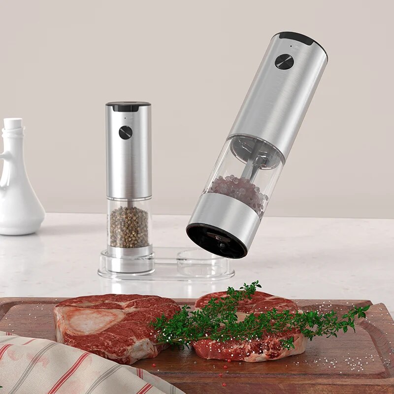 Electric Automatic Mill Pepper - Kitchen Gadgets Small recension och pris