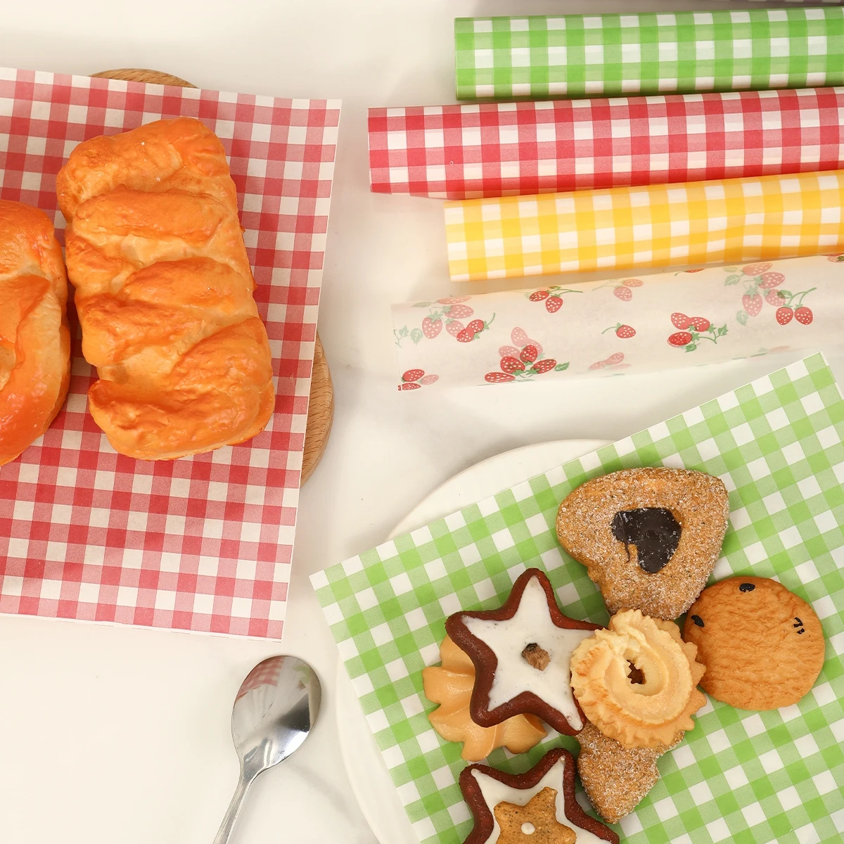 50Pcs Oilproof Wrapping Paper  - Kitchen Gadgets For Gifts recension och pris