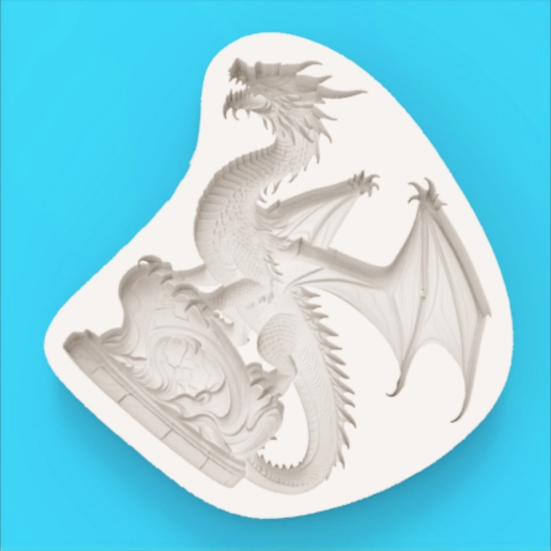 High-Precision Fantasy Dragon- - Silicone Mold Baking recension och pris