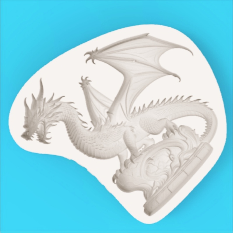 High-Precision Fantasy Dragon- - Silicone Mold Baking recension och pris