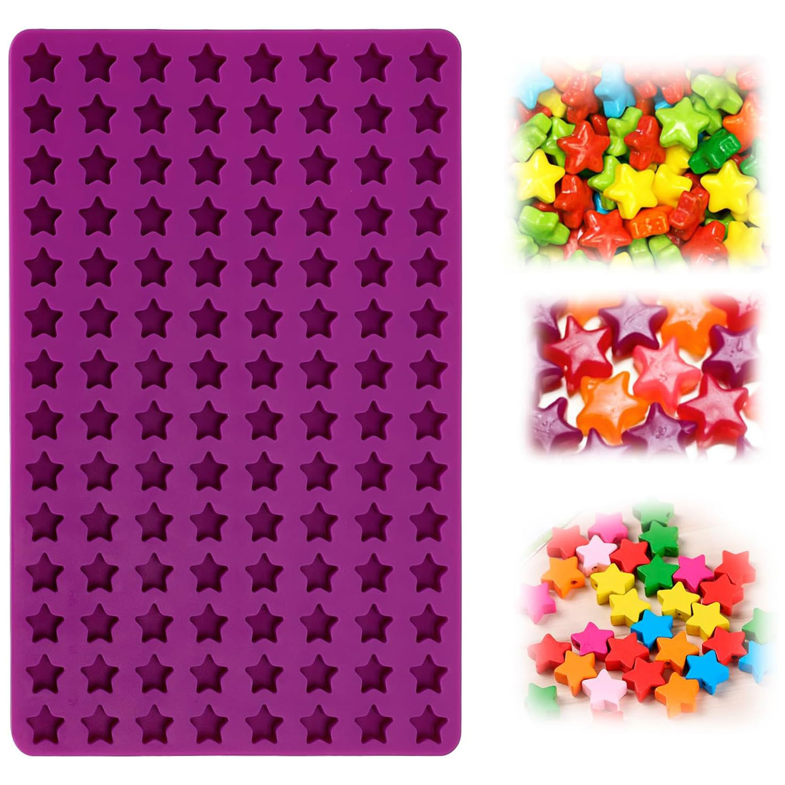 112 Cavity Mini Star Silicone  - Silicone Mold Baking recension och pris