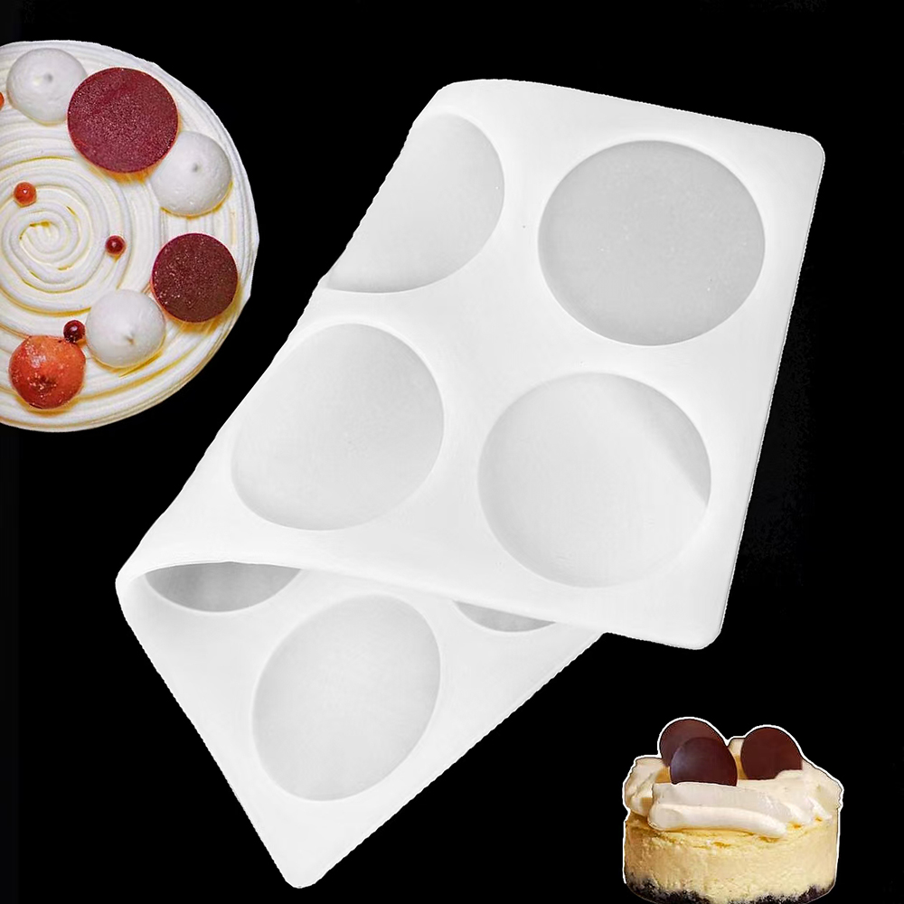 8-cavity cylindrical sugar fli - Silicone Mold Baking recension och pris