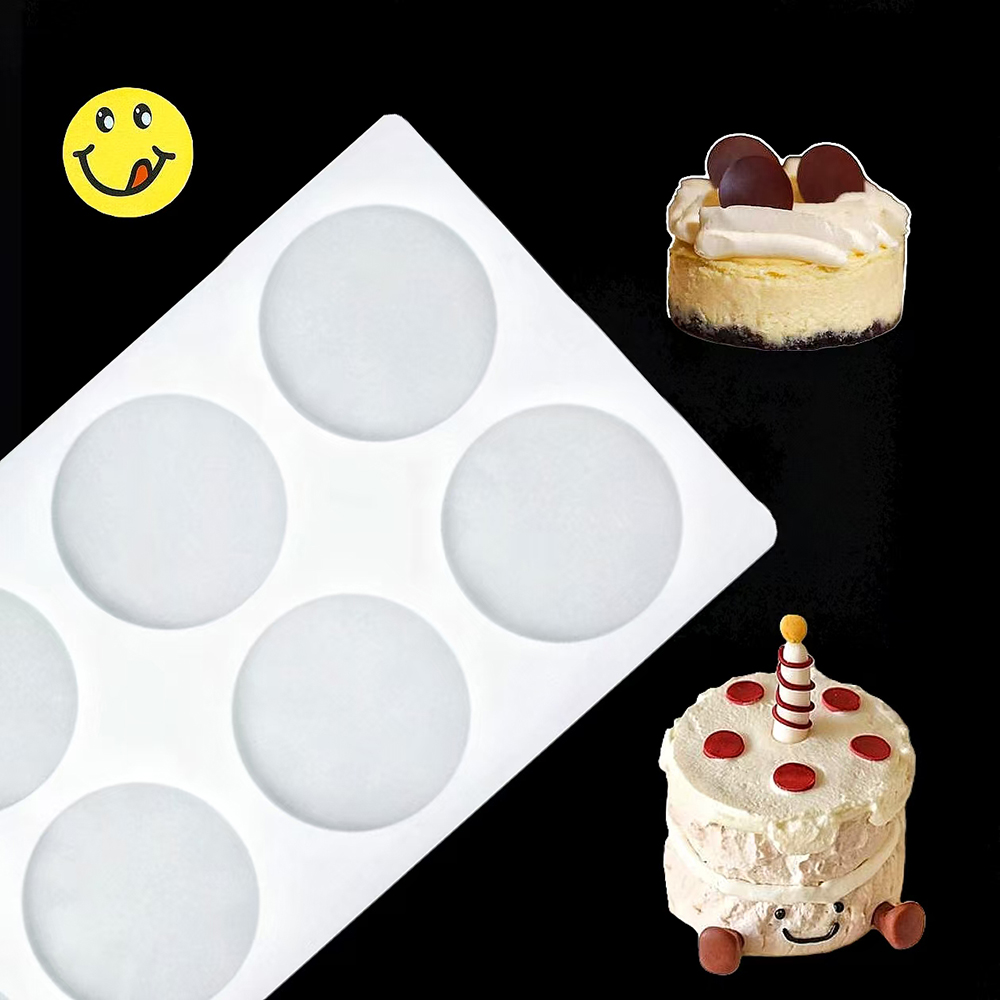 8-cavity cylindrical sugar fli - Silicone Mold Baking recension och pris