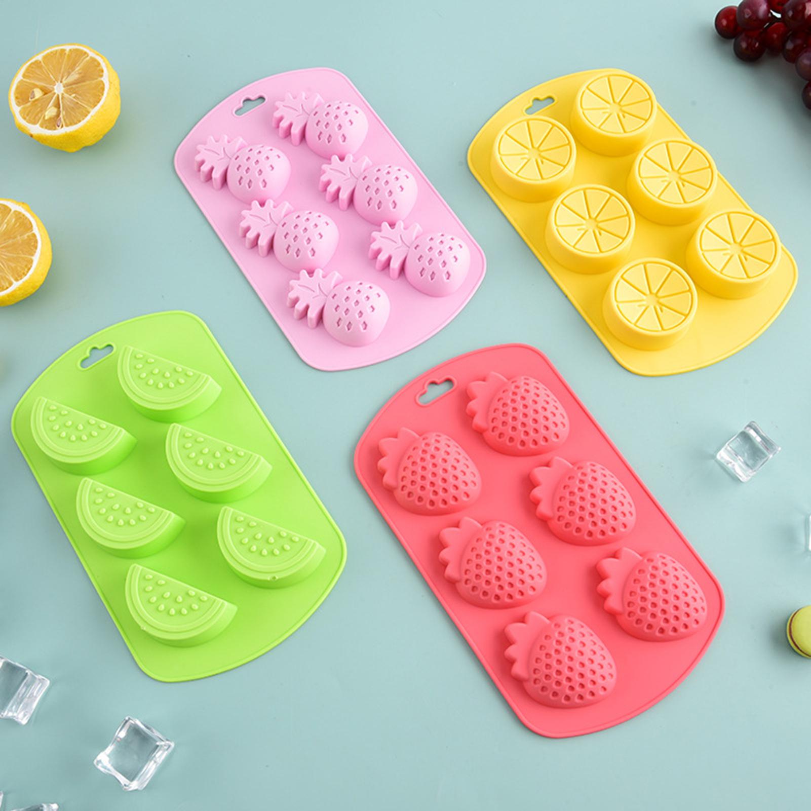 6 Cavity Fruit Shaped Silicone - Silicone Mold Baking recension och pris