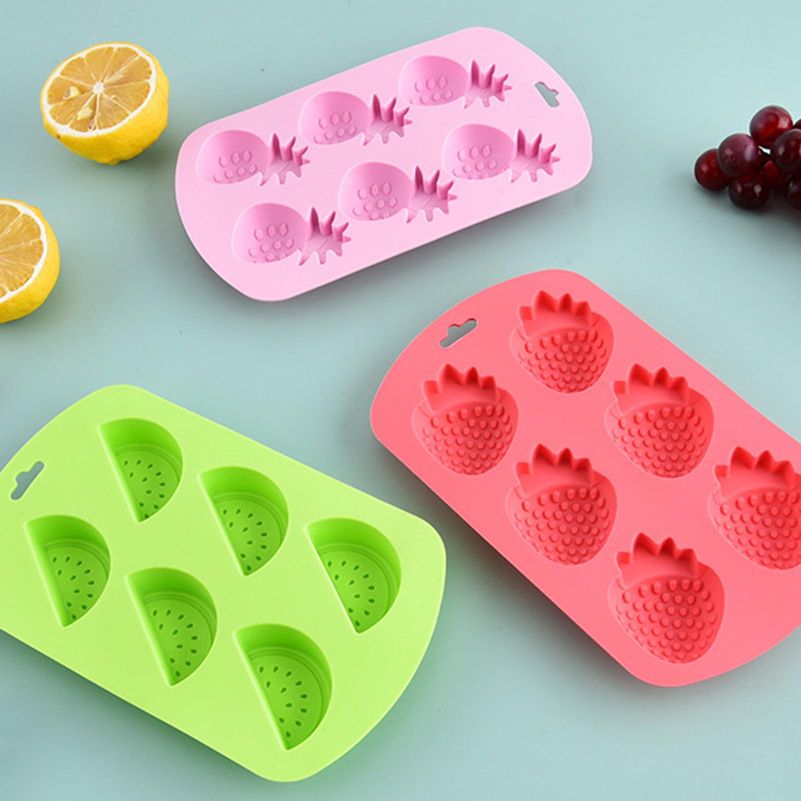 6 Cavity Fruit Shaped Silicone - Silicone Mold Baking recension och pris