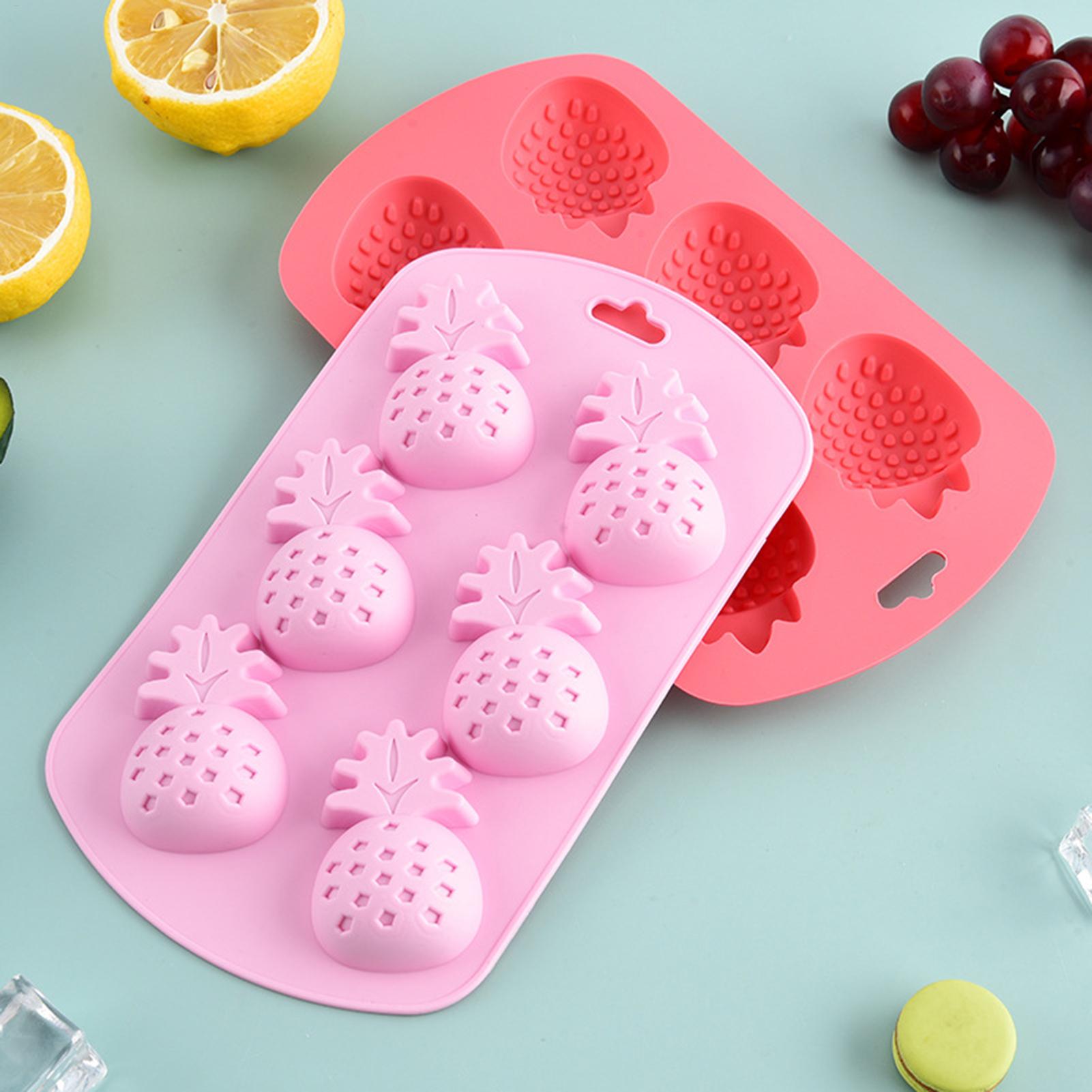 6 Cavity Fruit Shaped Silicone - Silicone Mold Baking recension och pris