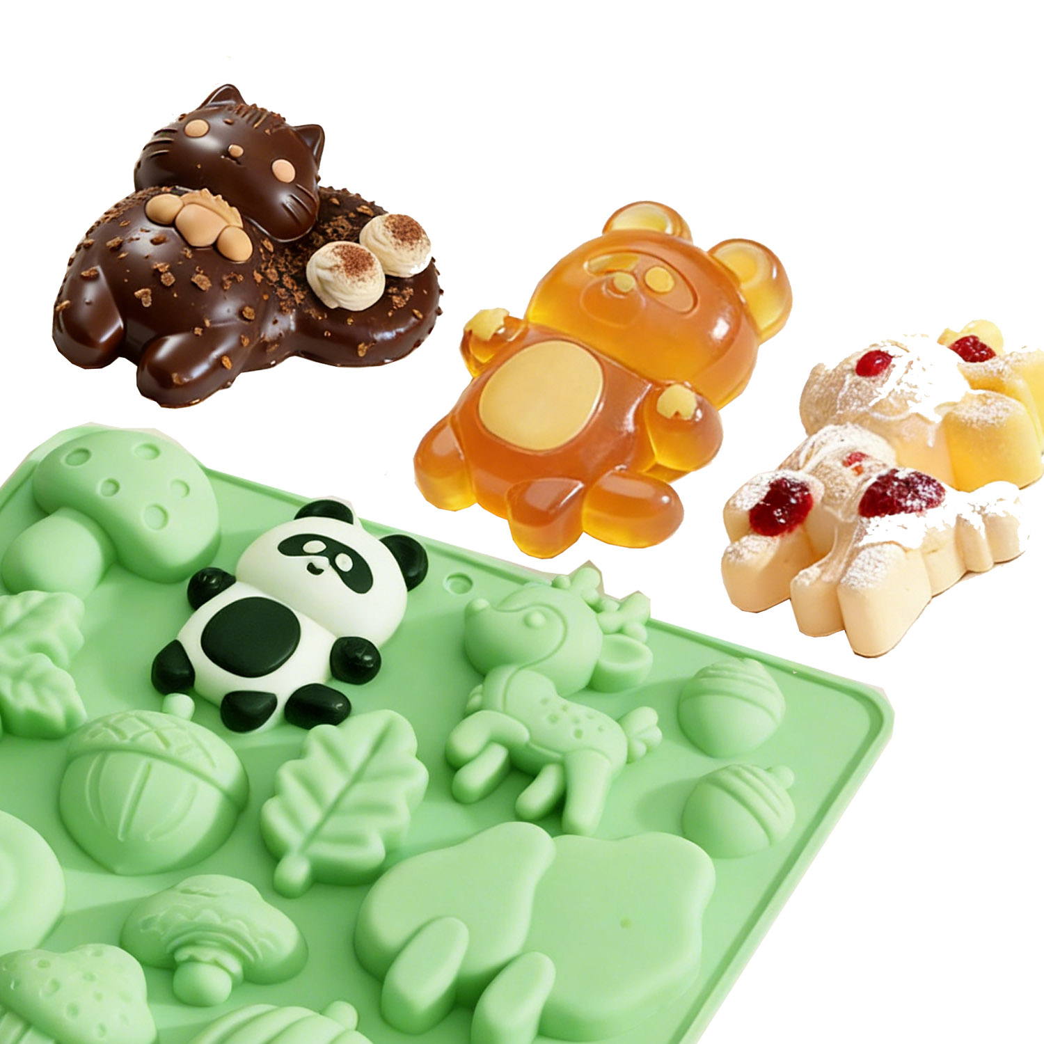 1 Silicone Cake Mold in the Sh - Silicone Mold Baking recension och pris