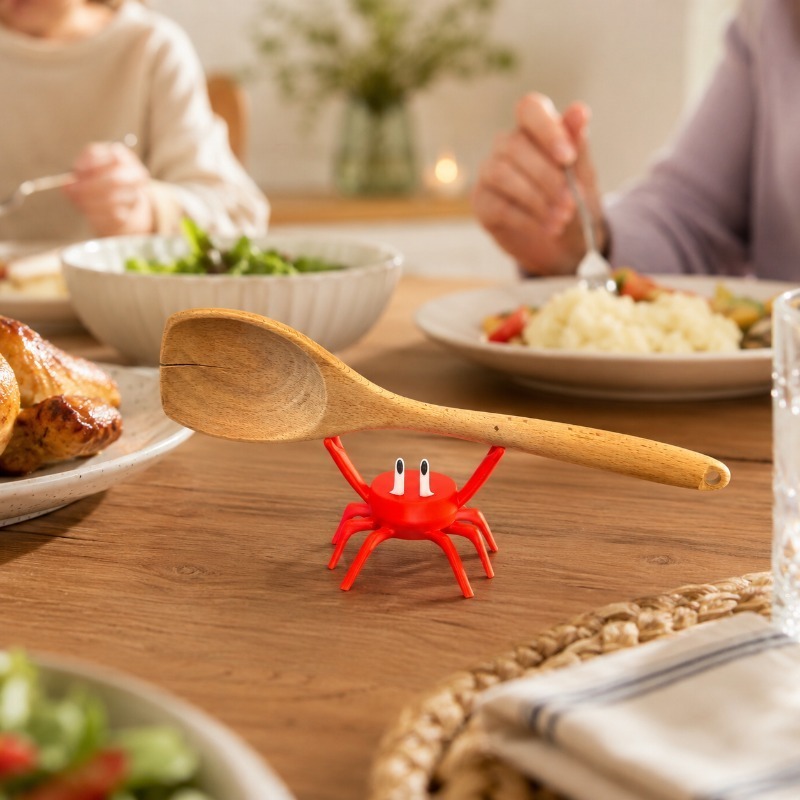 Red Crab Spoon Rest, Cute Crab - Kitchen Gadgets For Gifts recension och pris