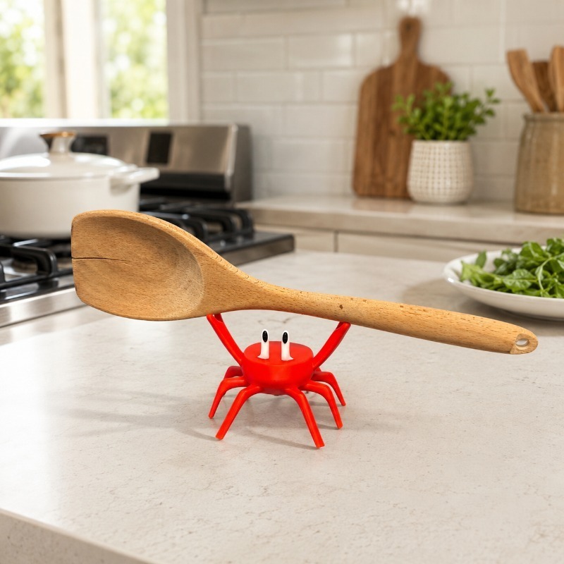 Red Crab Spoon Rest, Cute Crab - Kitchen Gadgets For Gifts recension och pris
