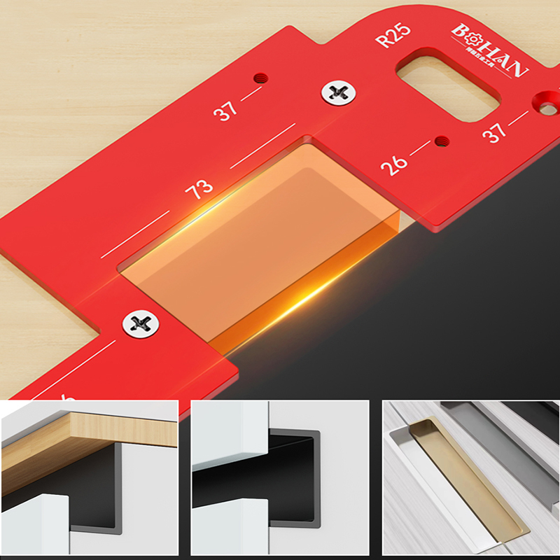 Invisible Embedded Handle Slot - Kitchen Gadgets You Need recension och pris