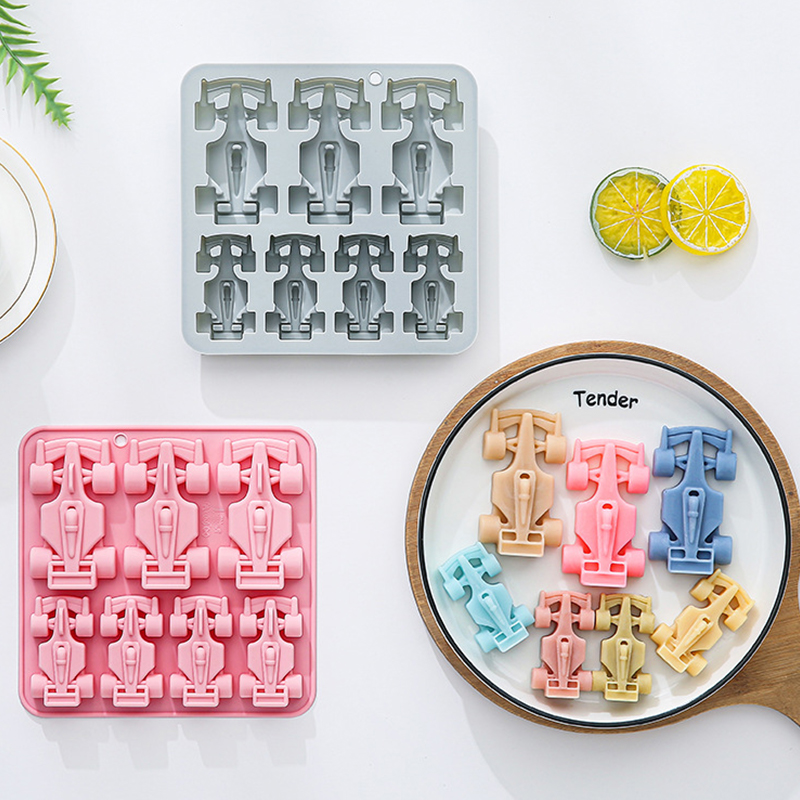 7 Cavity Racing Car Silicone M - Silicone Mold Baking recension och pris