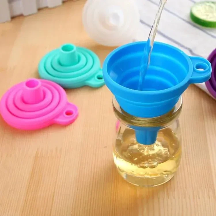 1/4PCS Silicone Collapsible Fu - Kitchen Gadgets Small recension och pris