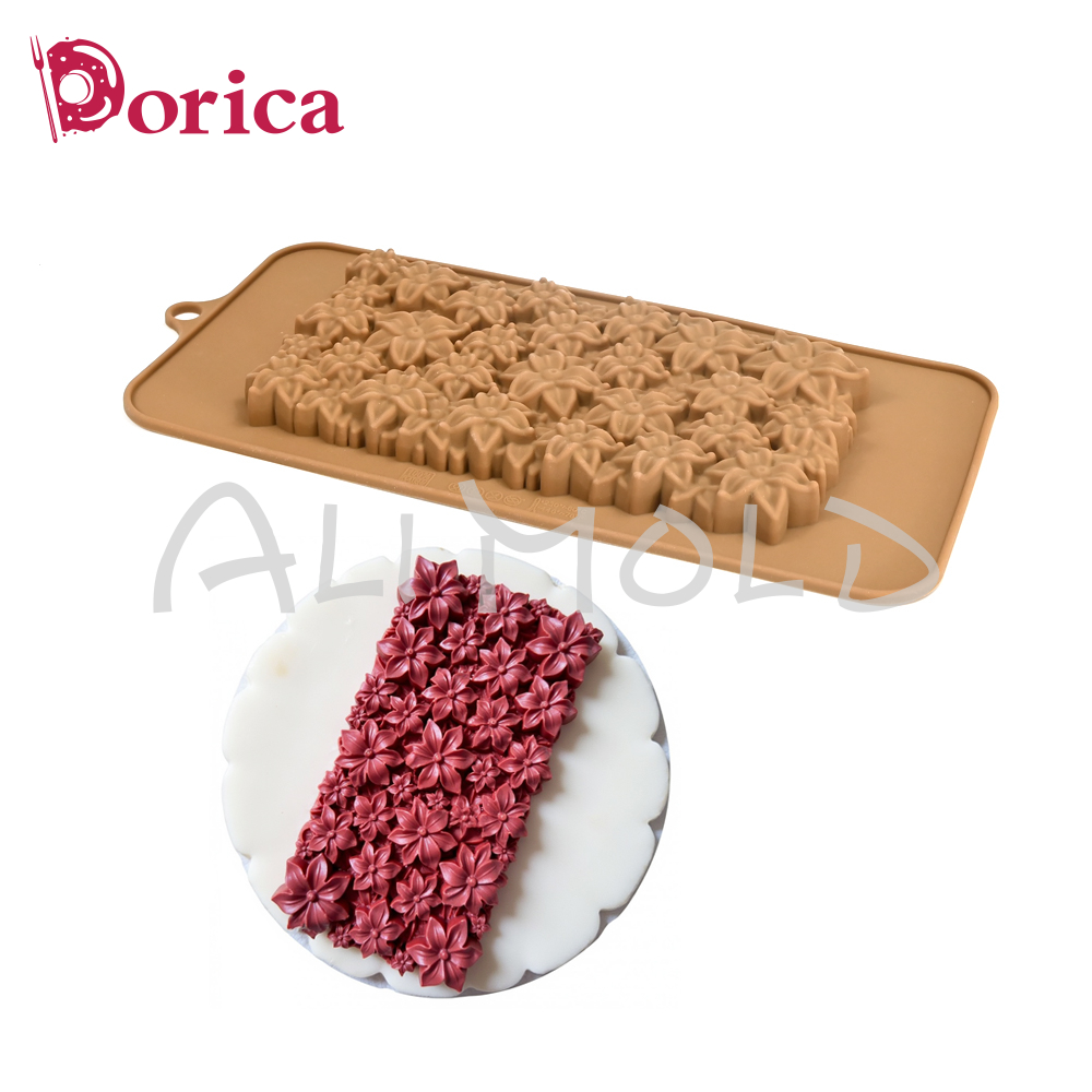 Flower Silicone Chocolate Mold - Silicone Mold Baking recension och pris