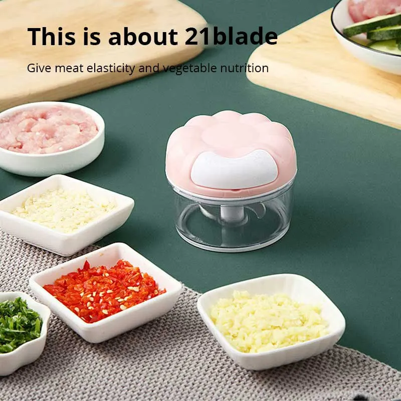 1pc Blue/Pink Manual Garlic Ma - Kitchen Gadgets Blender recension och pris