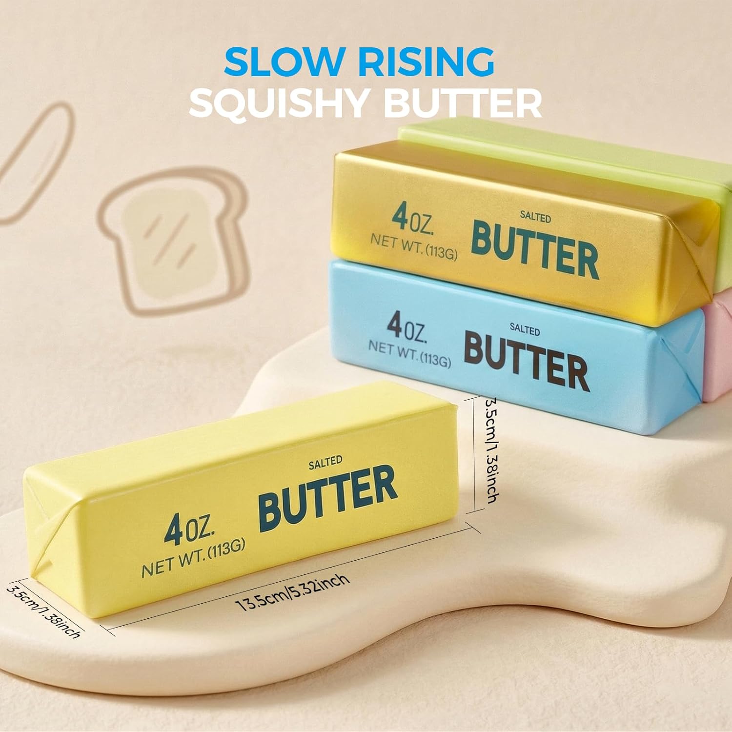 New Soft Slow Rebound Butter S - Kitchen Gadgets For Gifts recension och pris
