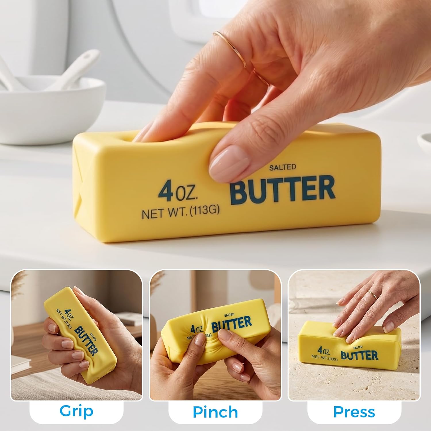 New Soft Slow Rebound Butter S - Kitchen Gadgets For Gifts recension och pris