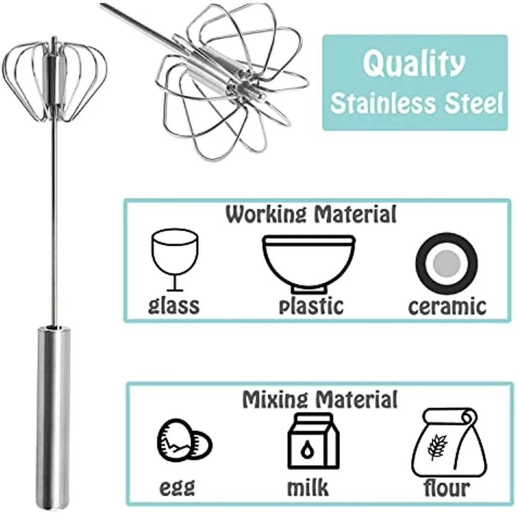 1/3pcs Stainless Steel Egg Bea - Kitchen Gadgets Blender recension och pris