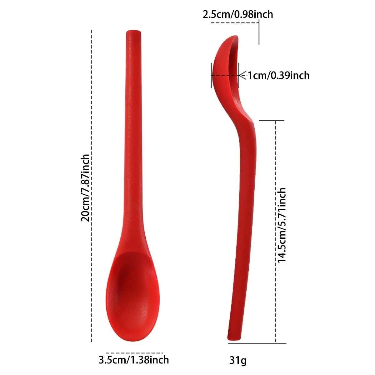 4Pcs Silicone Spoon Kitchen Co - Kitchen Gadgets You Need recension och pris
