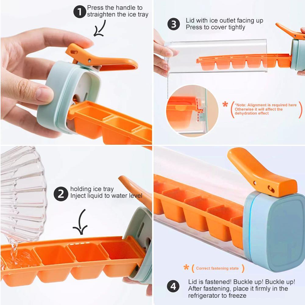 Creative Ice Cube Mold Press T - Kitchen Gadgets Small recension och pris