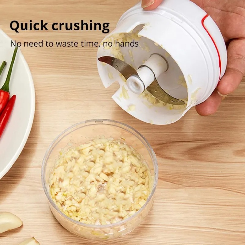 Manual Garlic Masher Hand Pull - Kitchen Gadgets Blender recension och pris