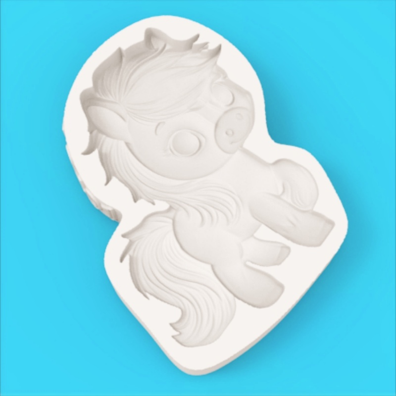 ​ ​ Healing-Themed Little Pony - Silicone Mold Baking recension och pris