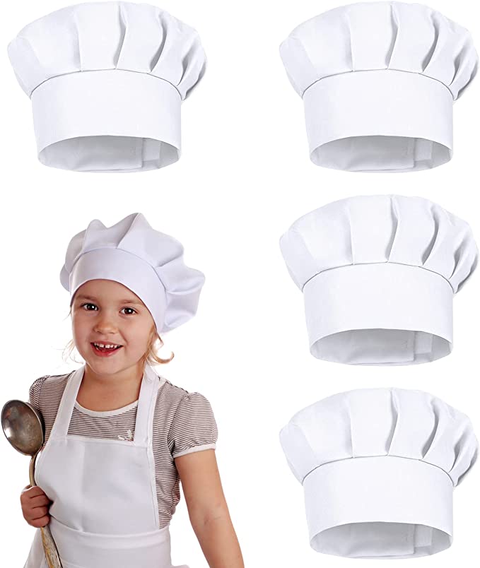 4PCS White Party Cap Hat Costu - Kitchen Gadgets You Need recension och pris