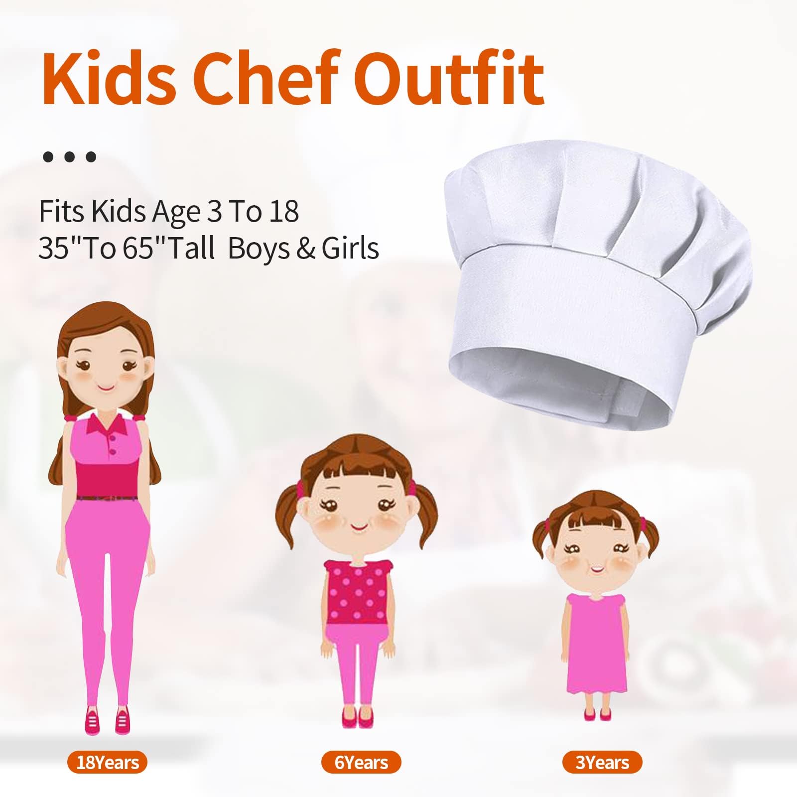4PCS White Party Cap Hat Costu - Kitchen Gadgets You Need recension och pris